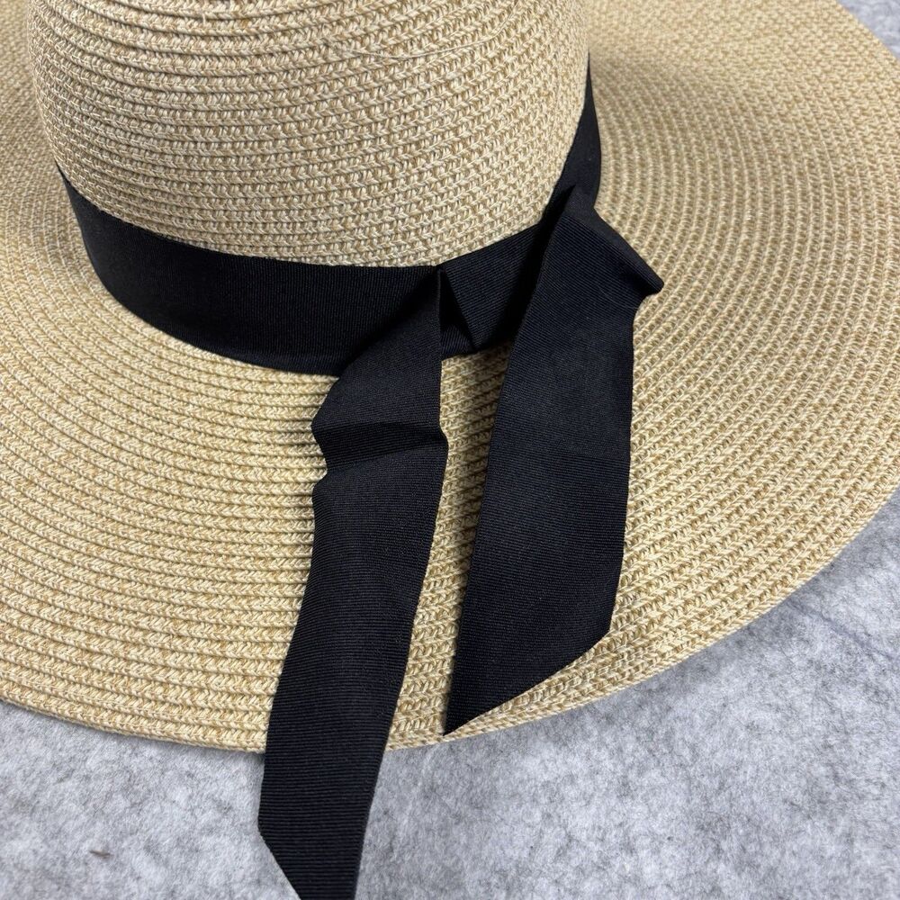 Fashion Paper Straw Summer Sun Hat - Unisex Men & Women - Furtalk - Lot of 2 - Picture 4 of 9